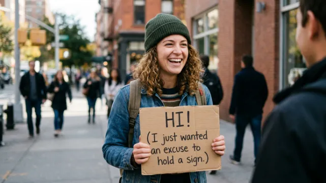 Funny Way to Say Hi