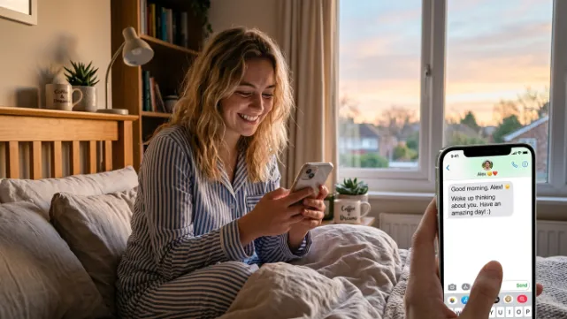 Way to Say Good Morning to Your Crush