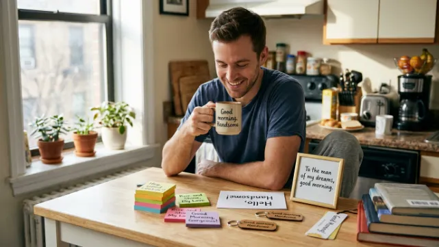 Ways to Say Good Morning Handsome