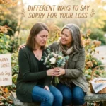 Different Way to Say Sorry for Your Loss
