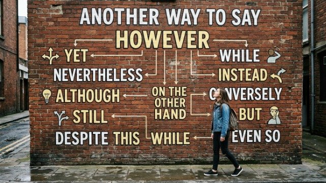 Another Way to Say However
